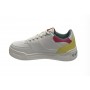 Scarpe US Polo sneaker Nole001 in ecopelle/ tessuto white/ yellow DS24UP19