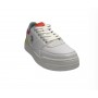 Scarpe US Polo sneaker Nole001 in ecopelle/ tessuto white/ yellow DS24UP19
