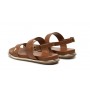 Scarpe US Polo sandalo Soraya001 in ecopelle marrone cuoio donna DS24UP26