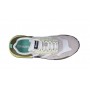 Scarpe Blauer sneaker Heron 02 in suede/ nylon white/ military US24BU06 S4HERON02/RIS