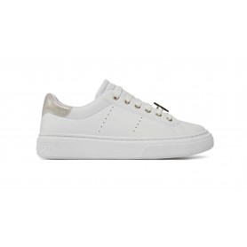 Scarpe Tommy Hilfiger sneaker in ecopelle white/platinum DS24TH07 T3A9-33207-1355X048