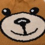 Berretto Teddy Bear Moschino in lana brown C23MO20 65114