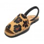 Sandalo donna minorchina Ska Shoes Ibiza in pelle cavallino st animalier DS22SK17