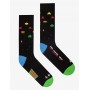 CALZE SOCKS BURGER AND FRIES GAMES  SPACE WAR BF1006