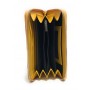Portafoglio donna Fracomina zip around trapuntato yellow/ chocolate A23FR03 FA22WB7001P41101-L40