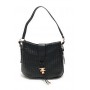 Borsa donna Fracomina a spalla hobo bag ecopelle intrecciato nero BS23FR08 FA23SB3009P411S5-053