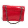 Borsa donna Gaëlle regular shoulder bag ecopelle trapuntata rosso B22GE43 GBDA2842