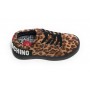 Scarpe donna Love Moschino sneaker in ecopelle cavallino leopard D22MO07 JA15573