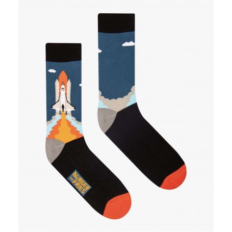 CALZE SOCKS BURGER AND FRIES SPACE CAPE CANAVERAL BF1012