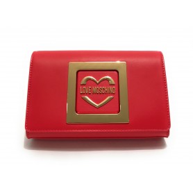 Borsa donna Love Moschino a mano/ tracolla in ecopelle rosso BS23MO141 JC4325