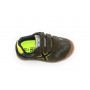 Scarpe bambino Munich sneaker con strap Mini Goal in suede verde army/ camo Z22MU09 1539