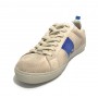 Scarpa uomo Ambitious sneaker 10398B in pelle scamociata beige/ white/ royal blu US21AM04