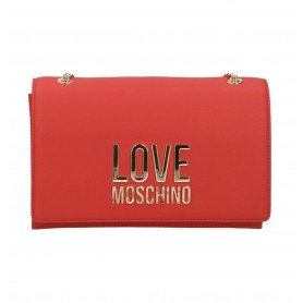Borsa donna Love Moschino a spalla/ tracolla ecopelle rosso BS23MO65 JC4099
